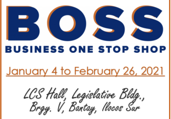 Business One-Stop Shop (BOSS) Schedule